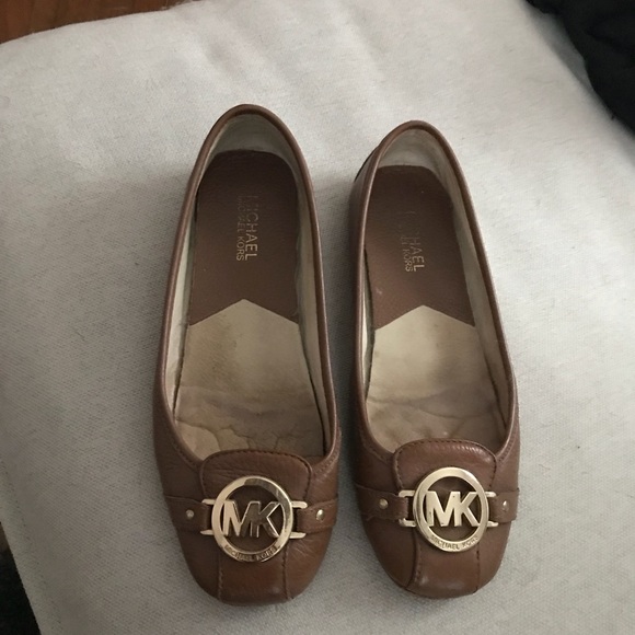 Michael Kors Shoes - Michael Kors tan leather moccasins Michael Kors Shoes - Michael Kors tan leather moccasins
